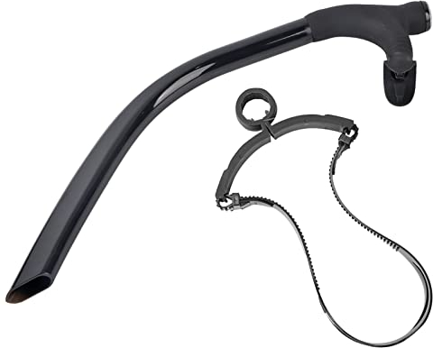 Schnorchel Erwachsene mit Ventil, Professionelle Mittelschnorchel Schwimmen Silicone Schwimmschnorchel Kraulen Schnorchel Vorne Schwimmschnorchel Erwachsene, zum Schwimmen Schnorcheln Tauchen