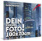 FLYERALARM Dein Foto auf Aluminium(120cm x 80cm) Gebürstete Alu Platte (3mm) mit eigenem Bild Bedrucken Lassen I Personalisiertes Geschenk mit Wunschmotiv