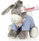 Sterntaler Kuscheltier Sternchen Emmi mit Namen personalisiert (bestickt), Niedliches Jungen Plüschtier Stofftier für Babys Kinder, Schmusetier Geschenk zu Weihnachten und Geburtstag