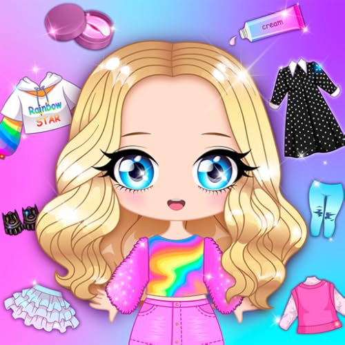 Chibi Schönheitssalon – Anzieh Spiele für Mädchen