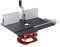 Router Lift with Top Plate, Aluminum Router Table Insert Plate, Woodworking Router Lifting Base Table Top Router Lift System Kit for Wood Trimming Milling Tools (Black)