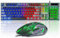 CHONCHOW Gaming Keyboard and Mouse Combo RGB LED Backlit USB Wired Key Board 3200dpi Mice Mechanical Feel Compatible with Xbox one ps5 Windows Laptop Computer(Grey-Black)