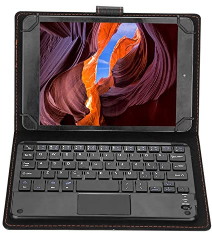 Étui pour Clavier Universel de 8 Pouces 26 × 16 × 3 7 8 Pouces Clavier Tactile de Travail de 75 Heures avec étui de Protection pour Android iOS Windows