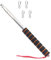2.5 Metri Asta Telescopica per Bandiera Telescopica per della Bandiera Asta della Bandiera Acciaio Inox Asta Bandiera Telescopica con 4 Clip per Guide Turistiche Insegnanti Campeggio (Arancione)