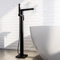 Zana Black Freestanding Bath Filler Shower Mixer Tap