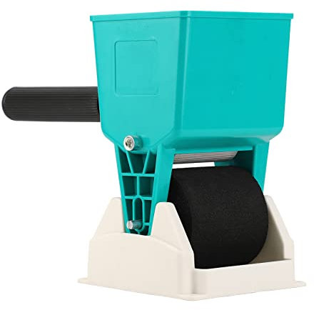 Adjustable Glue Applicator, Woodworking Rubber Roller Spread Control Anti-Slip Handle Easy to Operate Portable Furniture with Wood Glue Applicator, Portable Coating Rubber Roller