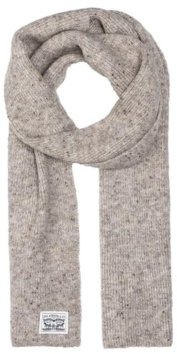 Levi's Herren Backpatch Scarf, Beige, UN