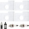 ZAMDOE Filtre à air de rechange pour Stihl 017 018 MS170 MS180 MS170C MS180C MS 180 tronçonneuse remplace 1130 124 0800 avec bougie d'allumage, filtre à carburant, filtre à huile