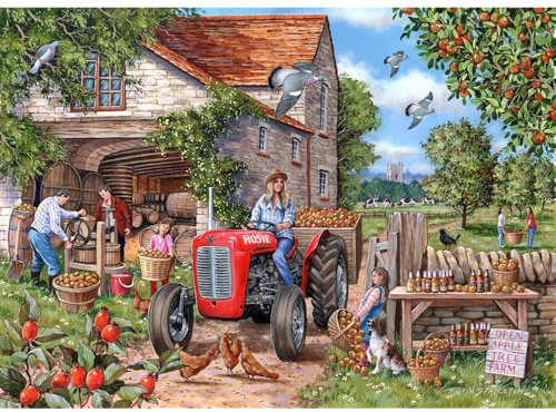 The House of Puzzles - Großes Puzzle mit 500 Teilen – Cider & Rosie – NEW MARCH 5,141.0 cm