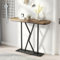 GOLDFAN Table Console Entree Console pour Entrée en Bois, Console Meuble Entree pour Couloir, Entrée, Salon, Bureau, Chambre,100 cm (Marron)