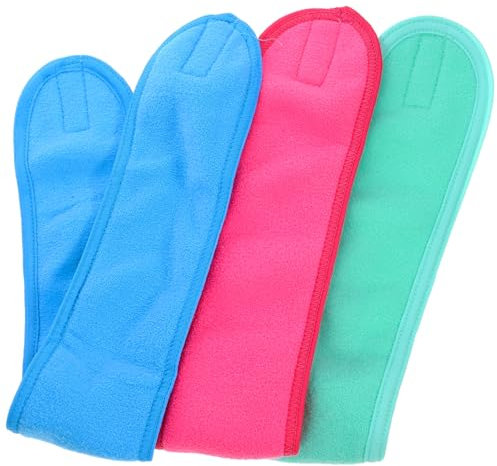 AUTSUPPL Damen Yoga Stirnbänder Doppeltes Frottee Material Waschbare Gesichtsreinigung Haarband Bunte Sport Haarbänder Für Skincare Und Workout
