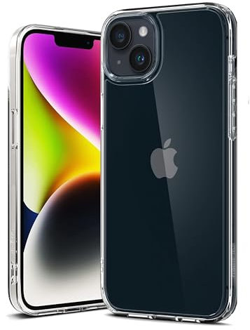 For iPhone 14 Plus Case Clear [Never-Yellowing & HD Clear] Silicone Slim Thin Phone Case Soft Fit Shockproof for iPhone 14 Plus Cover