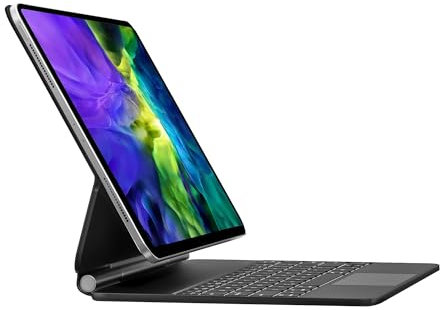 Magic Keyboard for iPad Air 11-inch (M2 2024/M3 2025)&iPad Pro 11 inch (4th/3rd/2nd/1st Gen),Bluetooth Keyboard Case for 10.9 iPad Air 5th/4th Gen with Usb-C Charging,Multi-Touch Trackpad, Backlight
