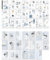 40 Blätter Scrapbooking Papier, Verschiedene Muster Vintage Aufkleber Journal Zubehör, Vintage Scrapbooking Aufkleber Set, Selbstklebend Vintage Aufkleber, für DIY Scrapbook Fotoalbum Tagebuch.