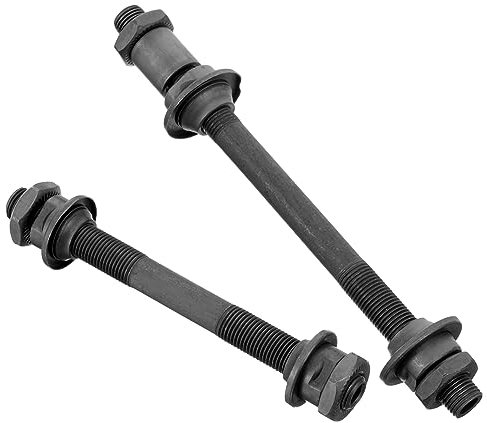 BESPORTBLE Achsteile Aus Metall Vorder- und Hinterwellen Schnellspanner Langlebig für alle Fahrradtypen