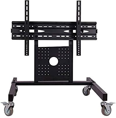 DRFGNF Display Bracket Universal TV Stand, TV Accessories & Parts TV Mounts Television Stands,lcb Wall-Mounted Monitor Stand 32-65 Inch TV Floor Black Rack, Wrought Iron Vertical Pulley Display Bra