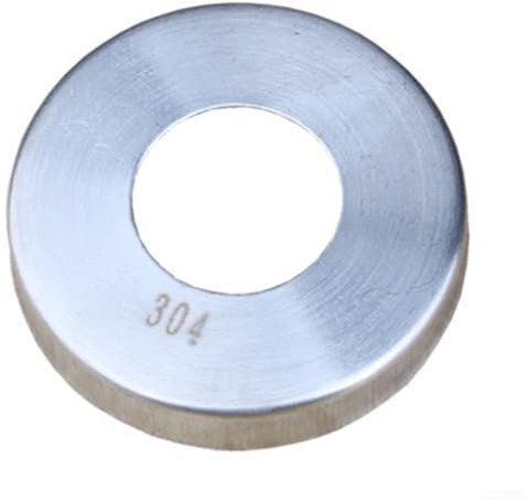 Couvercles décoratifs pratiques en acier inoxydable pour robinets et machines à laver (16,5)