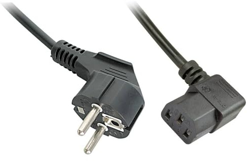 Lindy 30309 5 m CEE7/7 IEC 320 Black Power Cable – Power cables (Black, Male/Female, 5 M, CEE7/7, IEC 320, Straight)