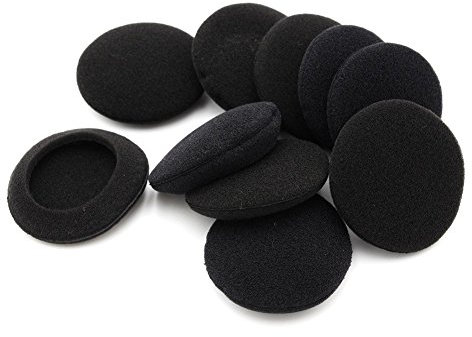 YunYiYi 5 Paar Schaumstoff-Ersatz-Ohrpolster für Panasonic RP-HT010 Headset-Kopfhörer