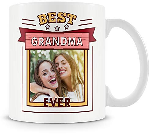 Grandma Photo Mug Gift - Best Grandma Ever