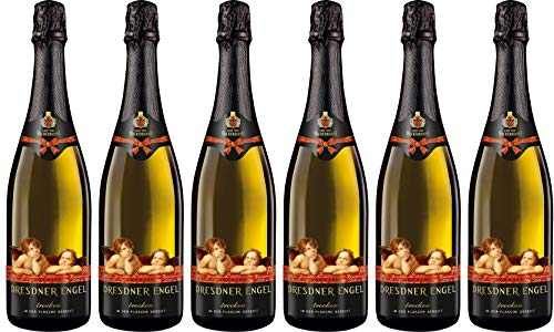 Sächsisches Staatsweingut Schloss Wackerbarth Dresdner Engel Sekt Trocken (6 x 0.75 l)