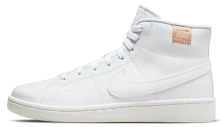 Nike Women's Shoe Court Royale 2 Mid, White/White, CT1725-100, 42.5 EU (10.5 US)