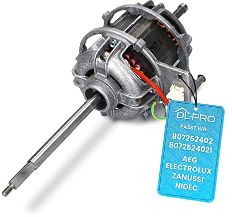 DL-pro Antriebsmotor 807252402 8072524021 Ersatz Motor für AEG Electrolux Zanussi Nidec Type DB085D50E00 Trockner Kondenstrockner Wärmepumpentrockner Wäschetrockner