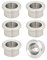 bionik by BioKinder Kerzeneinsatz Kerzenhalter Aluminiumhalter 6er Set