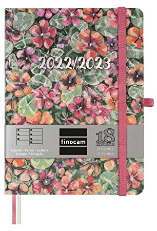 Finocam - Kalender 2022 2023 Minimal 18 Monate Wochenansicht, Juli 2022 - Dezember 2023 (18 Monate), Mädchen