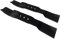 Lot de 2 lames de paillage 43 cm compatibles avec Husqvarna Rider 111B 111B5 R112 C C5 5224495-10 5224495-03