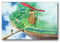 Studio Ghibli Castle in The Sky Poster Anime Poster Druck Kunst Wandbild Leinwand Poster Moderne Schlafzimmer Dekor 20 x 30 cm