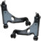 ATEC Germany 2x Querlenker Vorderachse unten links & rechts Kompatibel mit OPEL ASTRA H (A04)(L70), MERIVA B (S10), ZAFIRA B (A05) ZAFIRA A (T98)