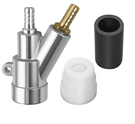 Sandstrahl-Borkarbiddüse, Luft-Sandstrahler-Set, Sandstrahler-Zubehör, Edelstahl mit Borkarbid-Düse