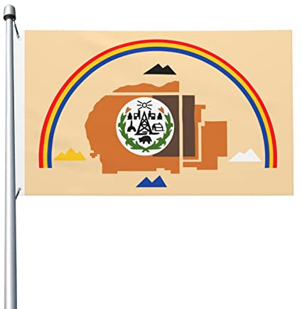 Navajo-Flagge, 90 x 150 cm, Outdoor-Dekoration, leichtes Banner, für Zuhause, Party, Hof, 3 x 5 Flaggen