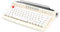 Tastiera fili Bluetooth per macchina da scrivere da ufficio, sensibilità meccanica, tablet, universale, retrò, rotonda, tastiera per laptop, C