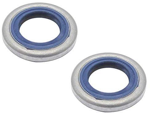SECURA 2x Simmerring Wellendichtring 26,3x15x4mm kompatibel mit Husqvarna 372 XP Motorsäge