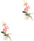 Garneck 2 STK Orchideenlampe Beleuchtete Künstliche Orchideenblüte Orchideen Künstliche Blumen Blumentopf Licht Led-blumenlicht Orchidee Licht Garten Blumentopf Hochzeit Mit Lichtern