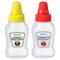 Bouteille De Sauce - 25ml Bouteille De Ketchup | Récipient De Vinaigrette pour Le Déjeuner | pour Le Ketchup, La Mayonnaise, La Vinaigrette, l'huile d'olive, La Sau