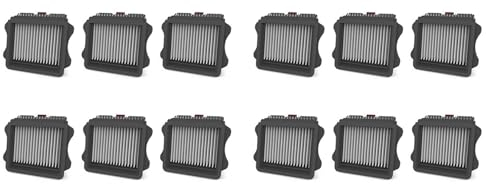 Janasiba Filtre HEPA 12 Pièces pour IFloor Plus/Floor One Aspirateur sans Fil Filtres de Remplacement pour Aspirateur de Sol Dur