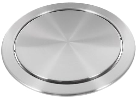 ANDRESLAD Tapa De Cubo De Basura Para Encimera Tapa De Basura Cubierta Empotrada De Mesa Cubierta De Cubo De Basura Cubierta De Cubo De Basura Al Ras Accesorio De Cocina Baño Tapa