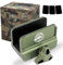 ABRAZADERA RIFLE para TRIPODE CAZA - Soporte Horquilla telescopica caza universal y mordaza banco de tiro - Construccion banco tiro para rifle y tripode para caza - Tripode para rifle de caza mayor.