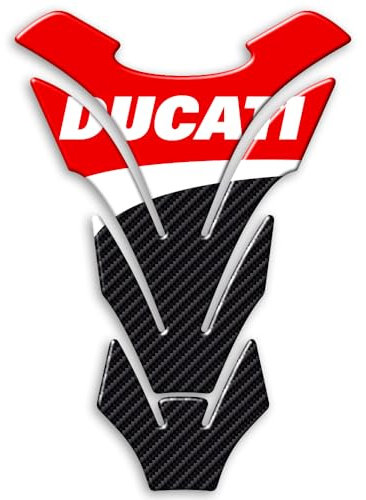 Paraserbatoio Tank Pad Adesivo Resinato 3D Protezione Serbatoio compatibile con moto DUCATI (PD012)