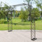 Gartenbogen, Laubenspalier, Outdoor-Metall-Vollgitter, Pergola, Laube, Kletterpflanzen, Bögen, robuster Pavillon, langlebig, Breite 140/180/220/260/300 cm