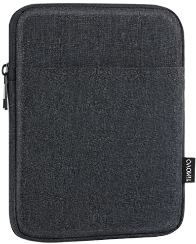 TiMOVO 6-7 Zoll E-Reader eBook Schutzhülle, Space Grau | Schutztasche für Paperwhite/Colorsoft Signature Edition/Oasis & Kobo-Geräte, Weiche Tragetasche Hülle