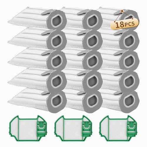15 Sacchetti Folletto Compatibili Vk7s Vk7 Fp7s Fp7,3 Filtro Motore,per Kobold VK7 Filtro Sacchi Accessori