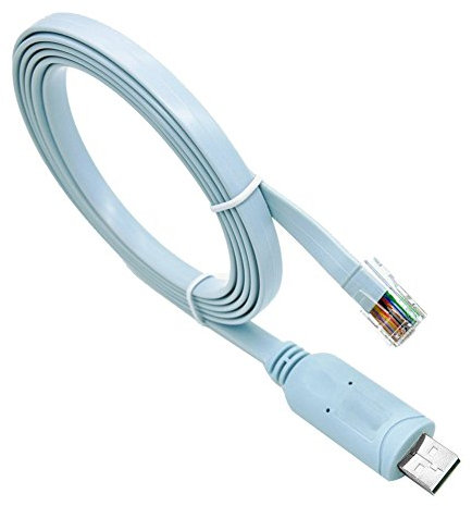 Sctecoau Câble de Console USB RJ45 6 Pieds 8, 7, Vista, Linux RS232