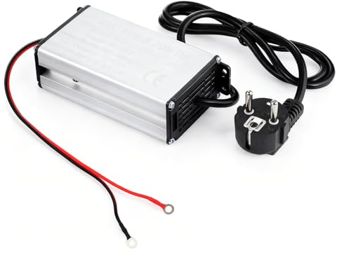Convertidor de 220V a 12V, Adaptador de 25A, Convertidor de Alta Eficienciapara Batería Doméstica, Calefacción de Estacionamiento, Caravana, Autocaravana, Garaje y Iluminación LED