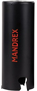 Mandrex | Lochsäge Tiefschnitt XtraDeep mit 165 mm Schnitttiefe und Hartmetallzähnen für Holz, MDF & Rigips | MHM300102B | Ø 102 mm