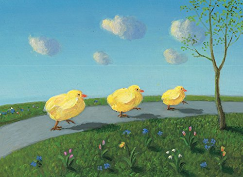 Inkognito Postkarte A6 • 5293 ''Kükenparade Künstler: Michael Sowa • Ostern