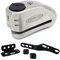 Artago 32S3 Pack Candado Antirrobo Disco con Alarma 120db Alta Seguridad + Soporte para Kawasaki Z900, Homologado Sra